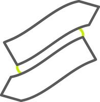 Folded Ribbon Advanced UX Module vector