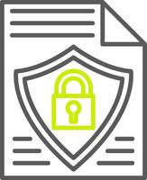 Data Privacy Optimized Creative Piece vector