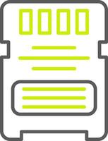 Card Elegant Visual Mark vector