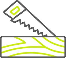 Hand Saw Advanced Design Token vector
