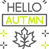 Autumn Versatile Web Graphic vector