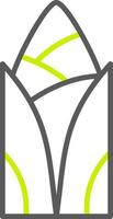 Bamboo Shoots Subtle Interface Detail vector