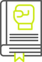 Boxing Streamlined Design Token vector