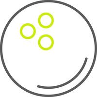 Bowling Ball Advanced Visual Mark vector