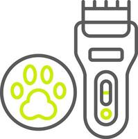 Hair Clipper Elegant App Object vector