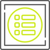 List Custom Tech Badge vector