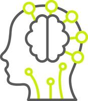Logical Thinking Dynamic Creative Piece vector