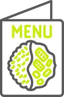 Menu Dynamic UX Asset vector