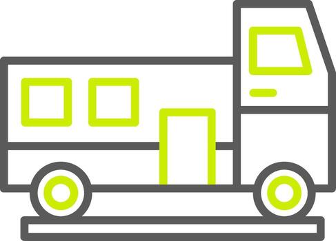 Trailer Mobile UX Object vector