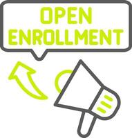 Open Enrollment Dynamic UX Asset vector