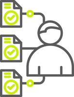 Task Subtle Interface Detail vector