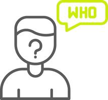 Who Highlighted UX Stamp vector