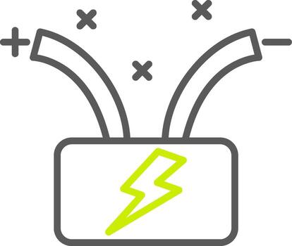 Wire Smart Visual Mark vector