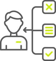 Candidate Professional Line Mark vector