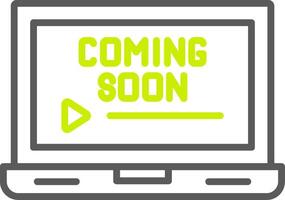 Coming Soon Streamlined Design Token vector