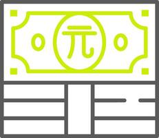 Renminbi Secure App Element vector