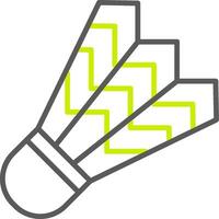 Shuttlecock Polished Design Token vector