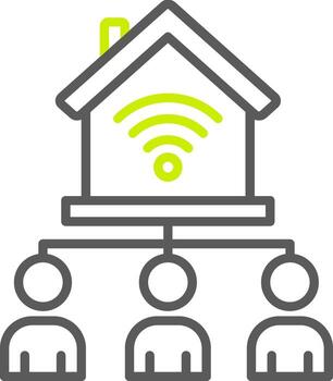 organización elegante cuadrícula modelo vector