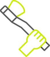 Axe Dynamic Visual Mark vector