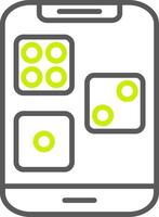 Entertainment Minimal UX Part vector