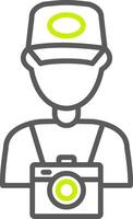 Photographer Versatile Design Token vector