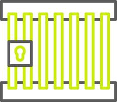 Prison Elegant Grid Pattern vector