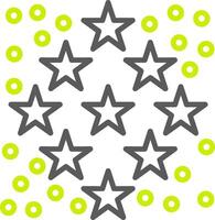 Stars Optimized Design Token vector