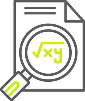 Search Secure App Element vector