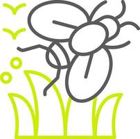 Bee Trendy UI Label vector