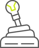 Gearshift Custom Tech Badge vector