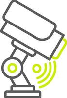 Cctv Streamlined Interface Symbol vector