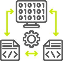 Coding Custom Line Drawing vector