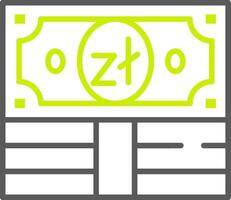 Zloty Optimized Creative Piece vector
