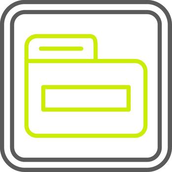 Folder Smart Visual Mark vector