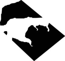 Moita Portugal silhouette map vector