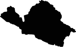 Monteros Argentina silhouette map vector