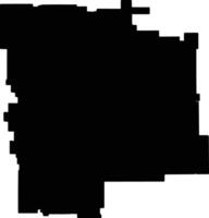 Moora Australia silhouette map vector