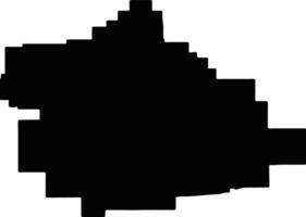 Morawa Australia silhouette map vector