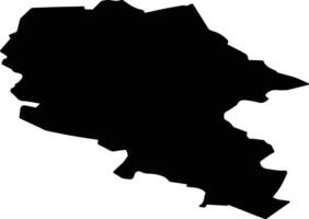 Mores pag Latvia silhouette map vector