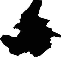 Moroceli Honduras silhouette map vector