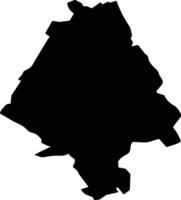 MOTCA Romania silhouette map vector