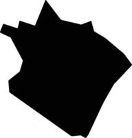 MUSEUM Singapore silhouette map vector