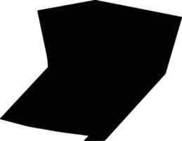 Namdong gu South Korea silhouette map vector