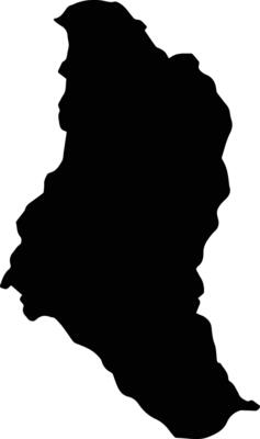 Nangkor Bhutan silhouette map