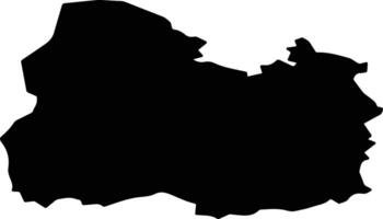 NEWPORT LEA 4 Ireland silhouette map vector