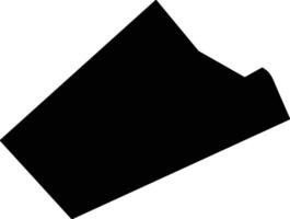 Ngeruliang Palau silhouette map vector