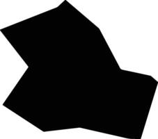 Nimuxian China silhouette map vector