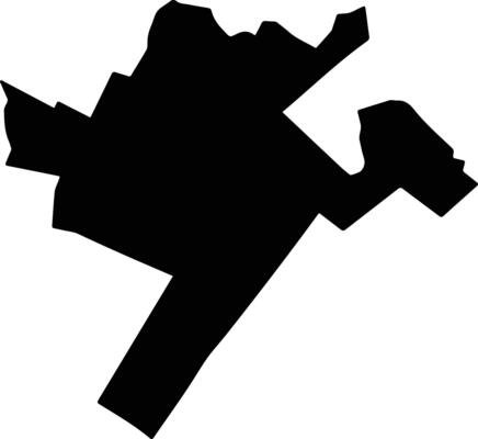 Nopaltepec Mexico silhouette map