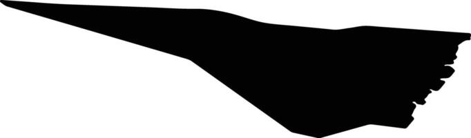 Nordanstig Sweden silhouette map vector