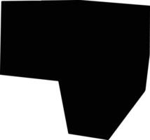 Nova Hartz Brazil silhouette map vector
